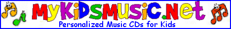 Personalized music cds for kids