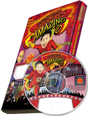 The Incredible Adventures of Amazing Kid Photo Personalized DVD