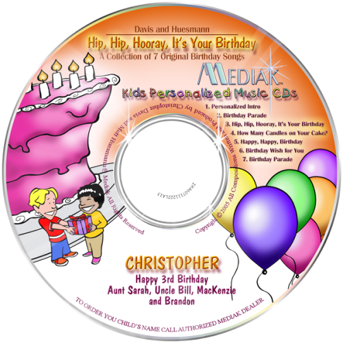 Hip Hip Hooray It's Your Birthday CD