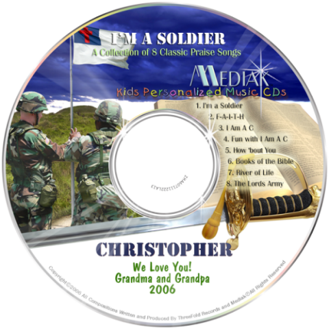 I'm a Soldier - Christian Music CD