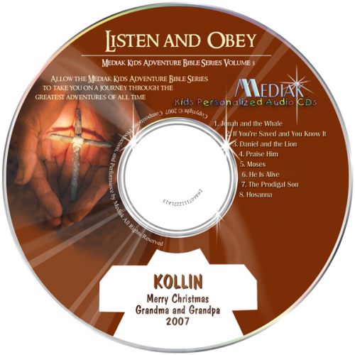 Listen and Obey - Christian Music CD